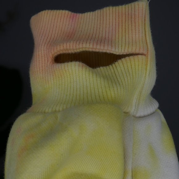 Current Mood Tie Dye Oversized Rave Hoodie. - Picture 4 of 5